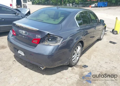 2008 Infiniti G35 Journey from USA, damaged, VIN JNKBV61E58M209695